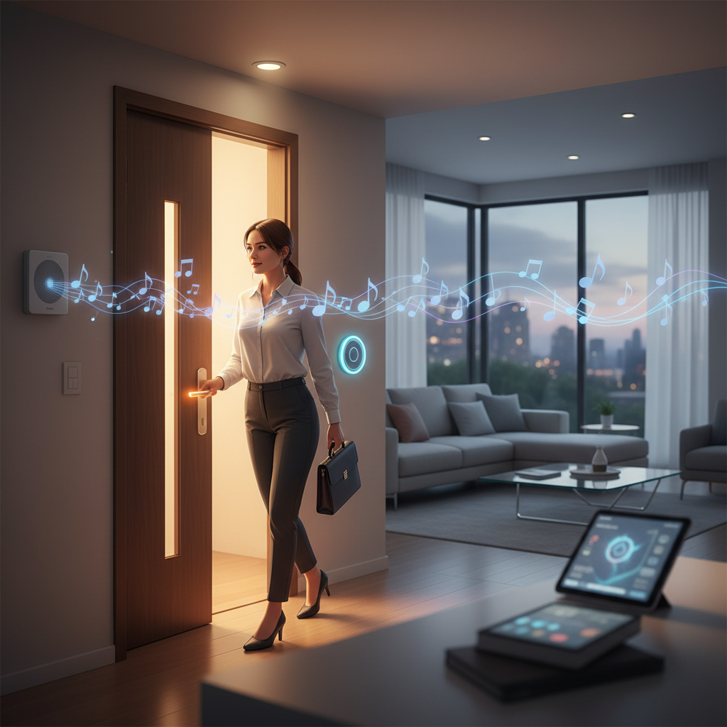 Illustration for "Living in the Future: The Rise of Smart Homes"