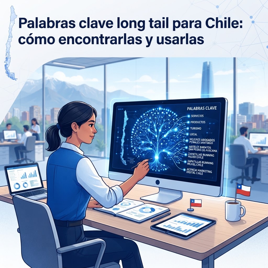 Palabras clave long tail para Chile: cómo encontrarlas y usarlas para ganar tráfico calificado