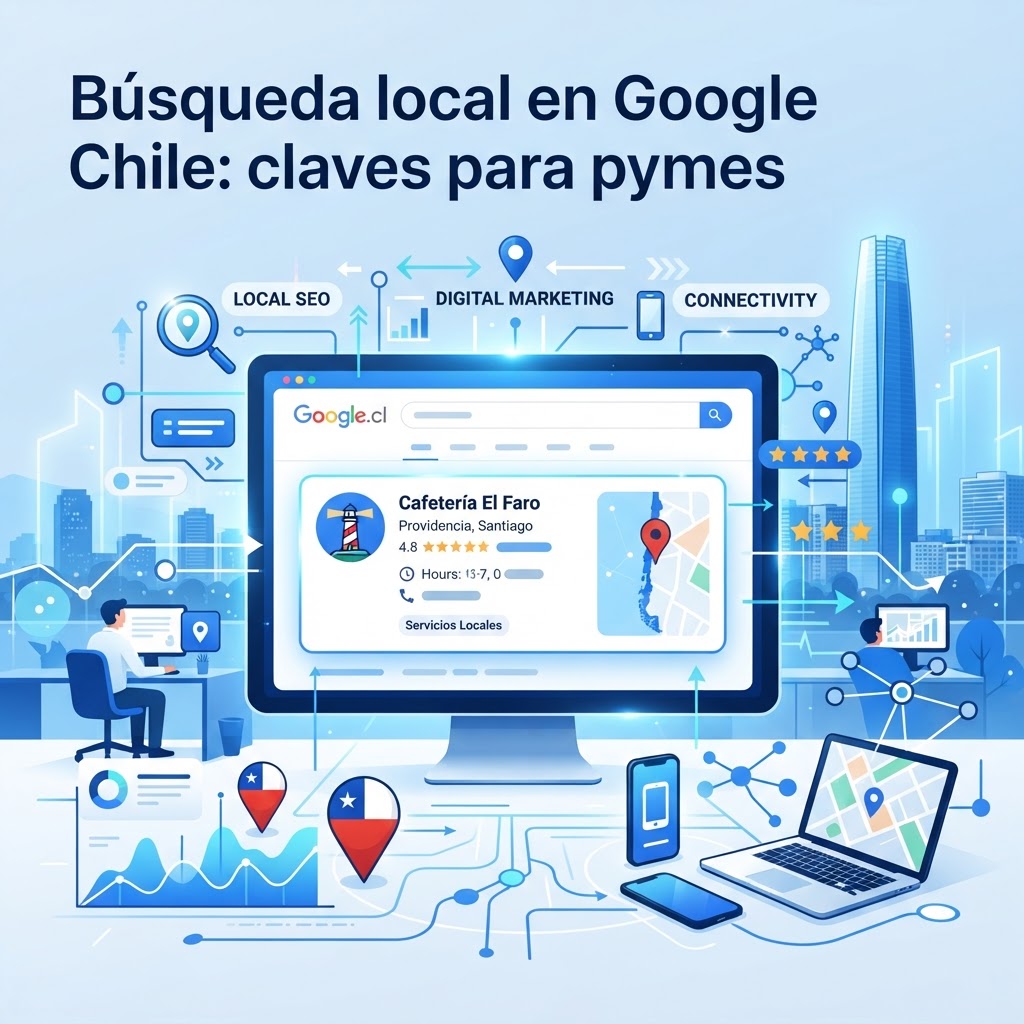 Búsqueda local en Google Chile: claves para pymes que quieren vender más