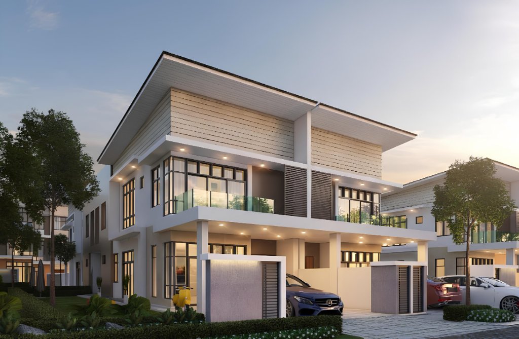 KSL Riveria Garden @ Wawari double-storey landed homes rendering in Iskandar Puteri, Johor