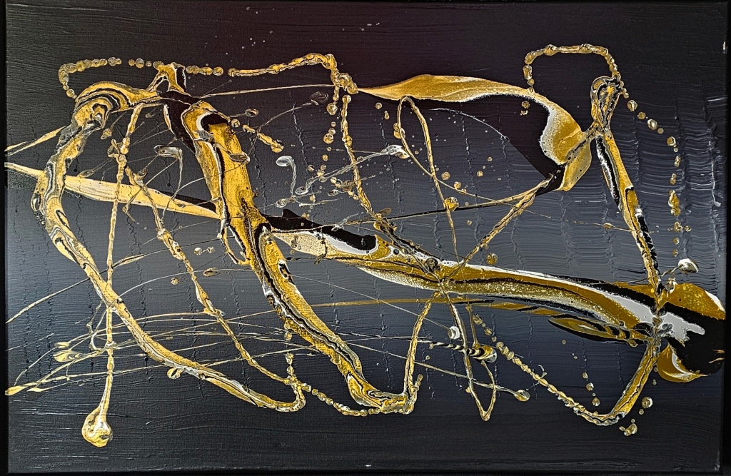 Riding Gold Waves