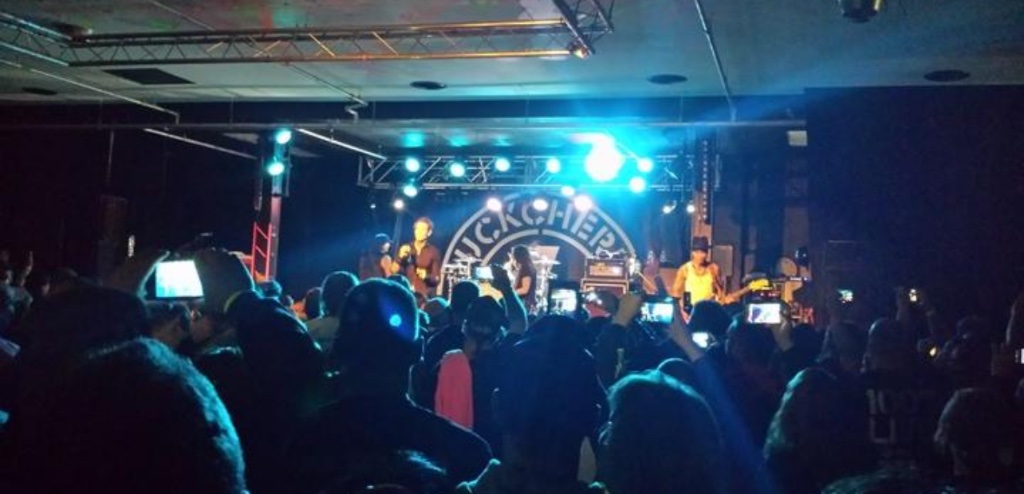 Live show at Reverb in Reading, Pennsylvania