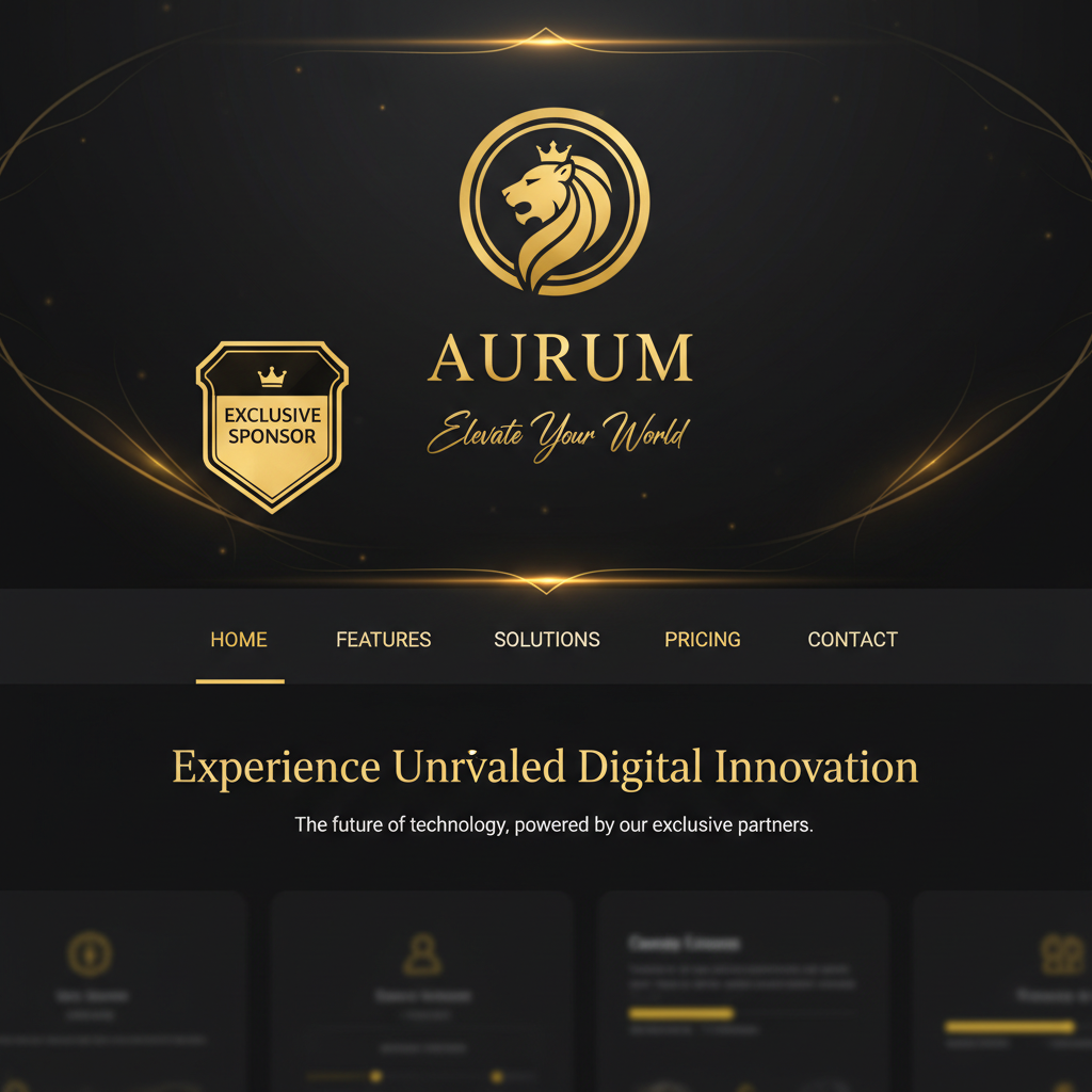 Homepage Sponsor