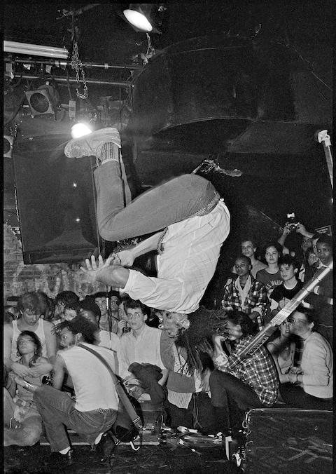 H.R. stage dive