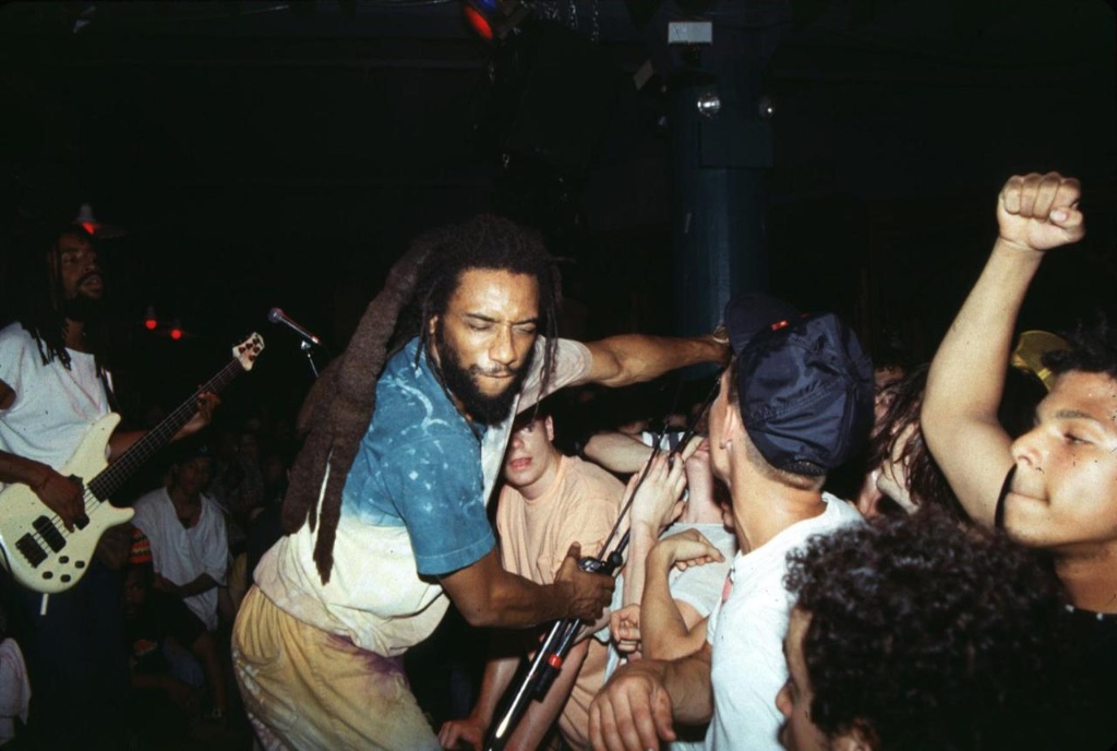 Bad Brains crowd dive