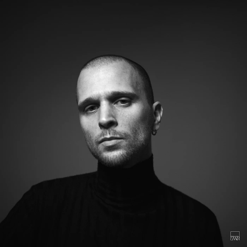 JMSN black and white portrait press photo
