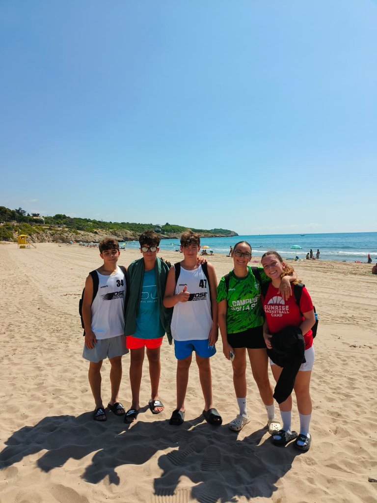 Jugadors a la platja