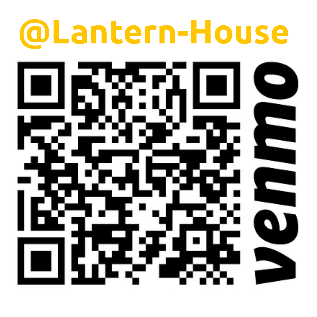 Venmo QR code for @Lantern-House — scan to donate