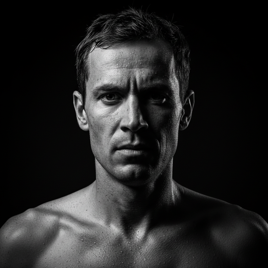 Retrato de Miguel Á.