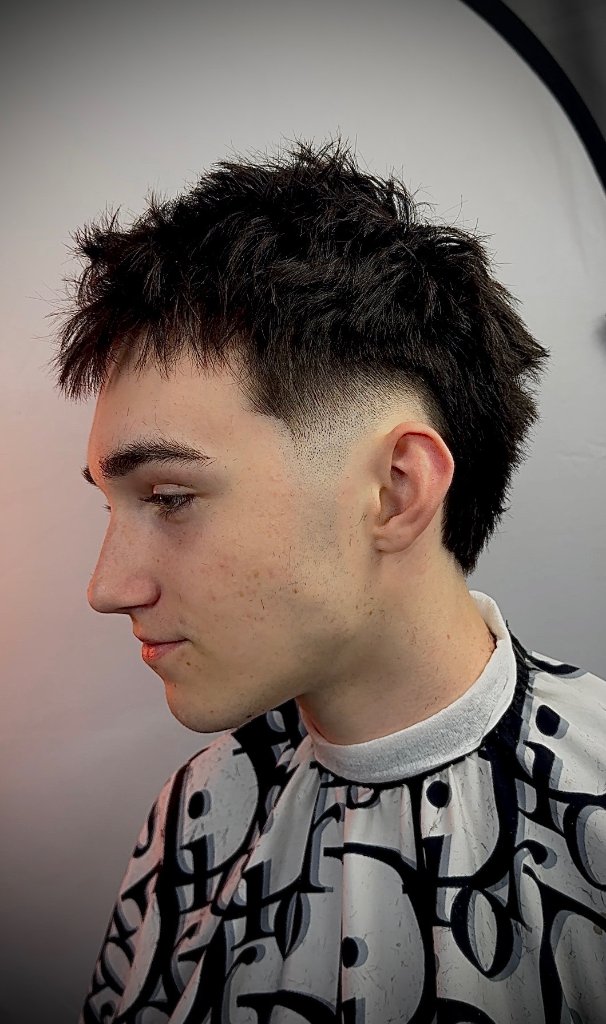 Textured crop fade