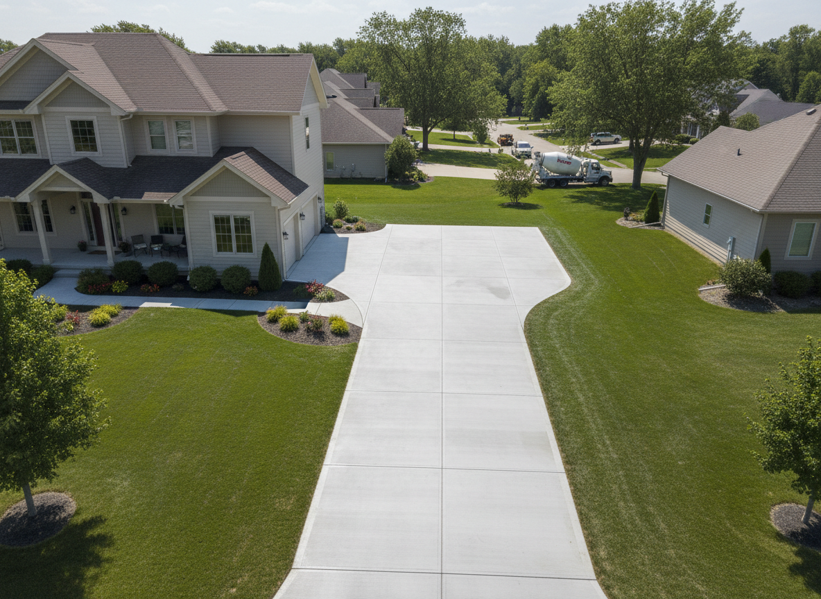 Concrete Pouring in Southwest Iowa