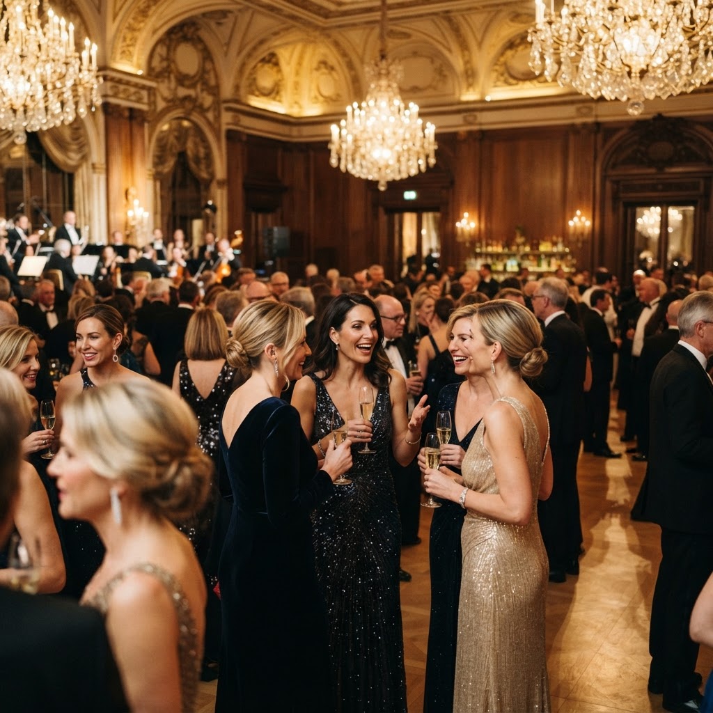 An elevated Women in Wealth gathering