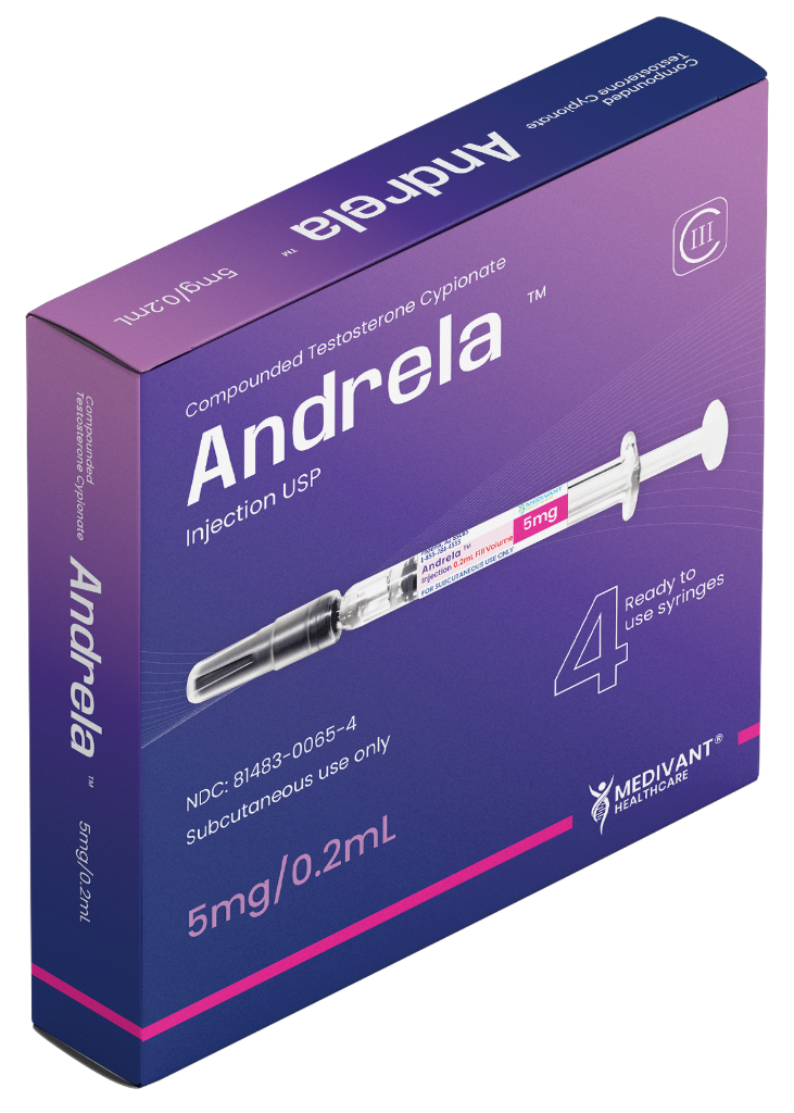 Andrela Testosterone Cypionate prefilled syringe