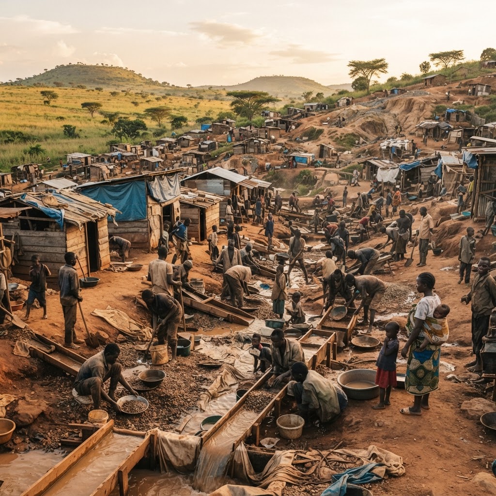 How Artisanal Gold Mining Communities in Uganda Operate