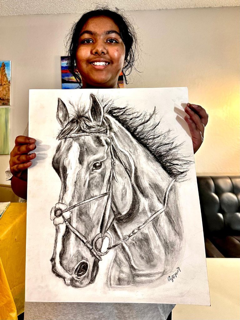 Horse Study Sketch