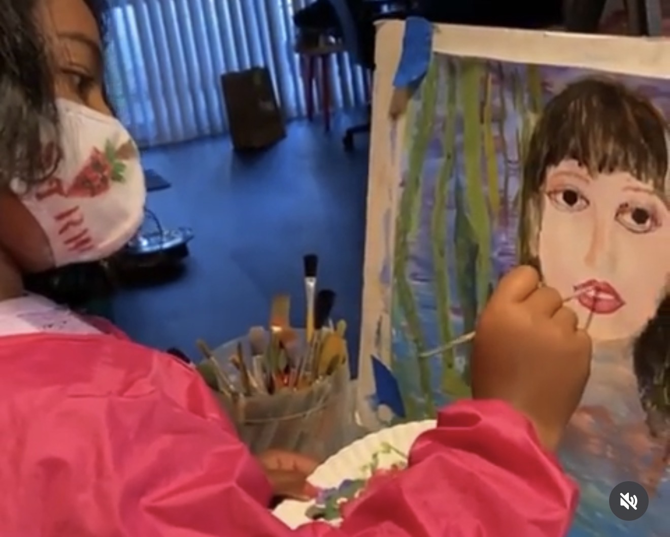 Portrait Painting process