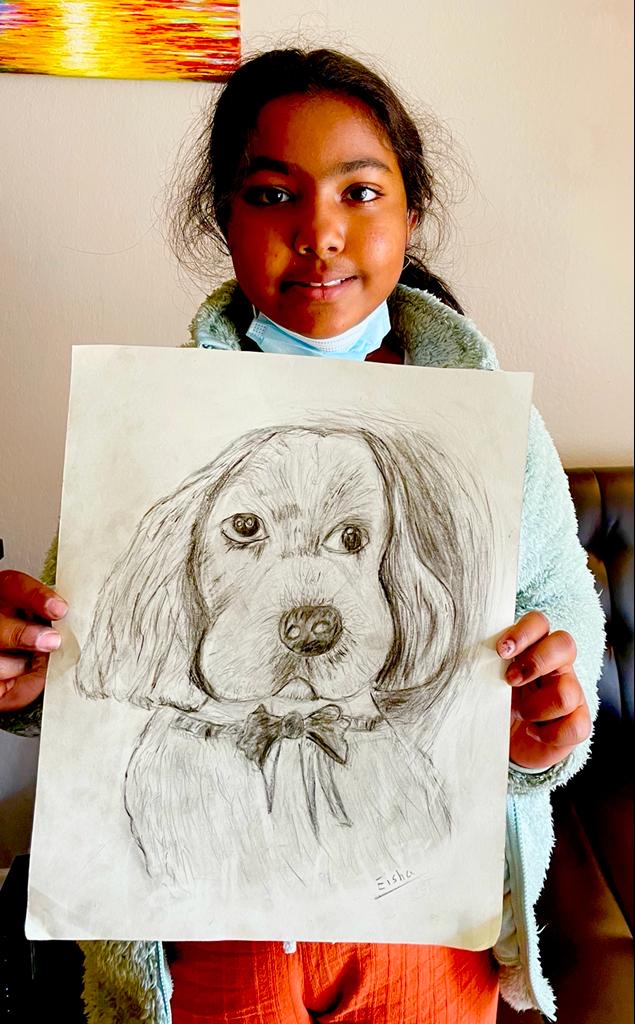 Dog Portrait Sketch