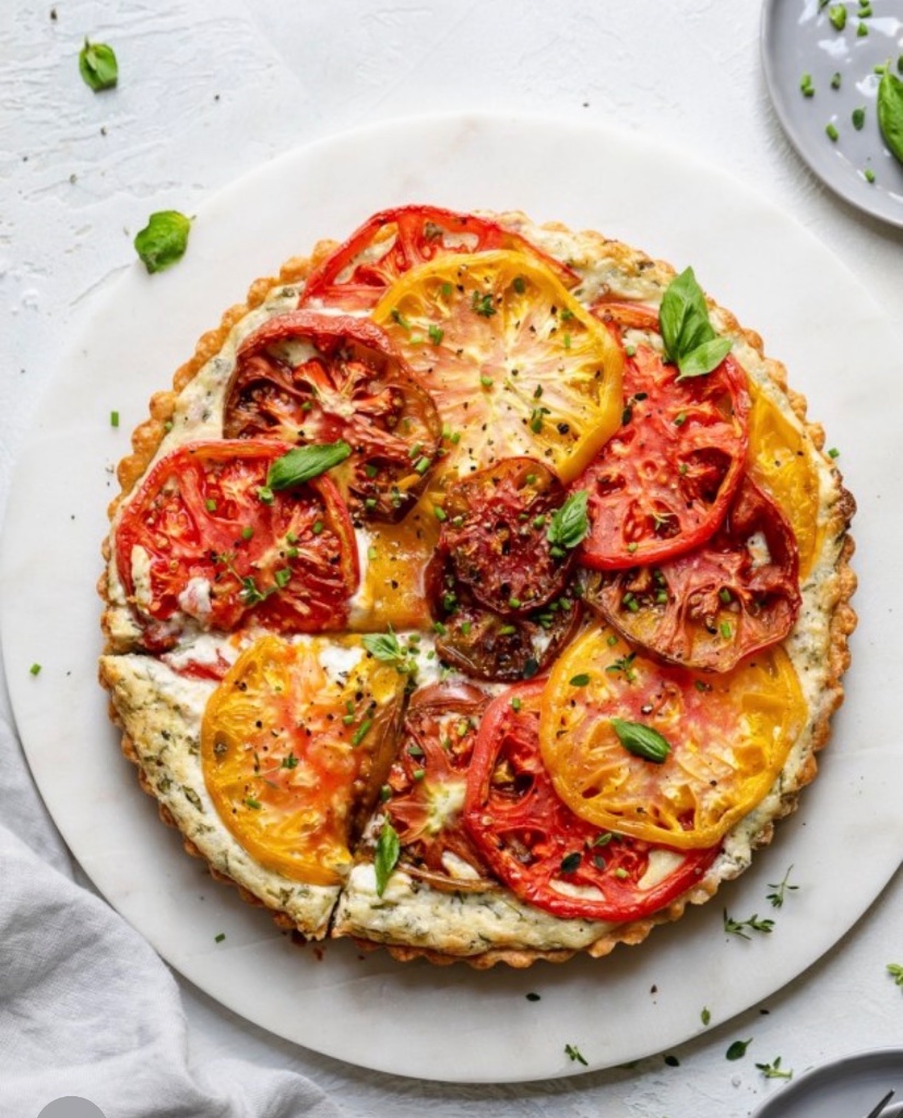 Heirloom Tomato Pizza
