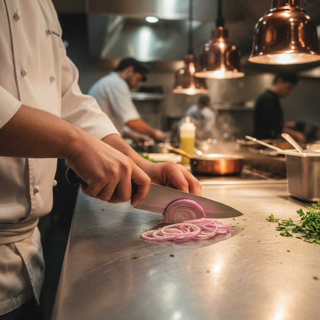 Red Onion Slicing 2