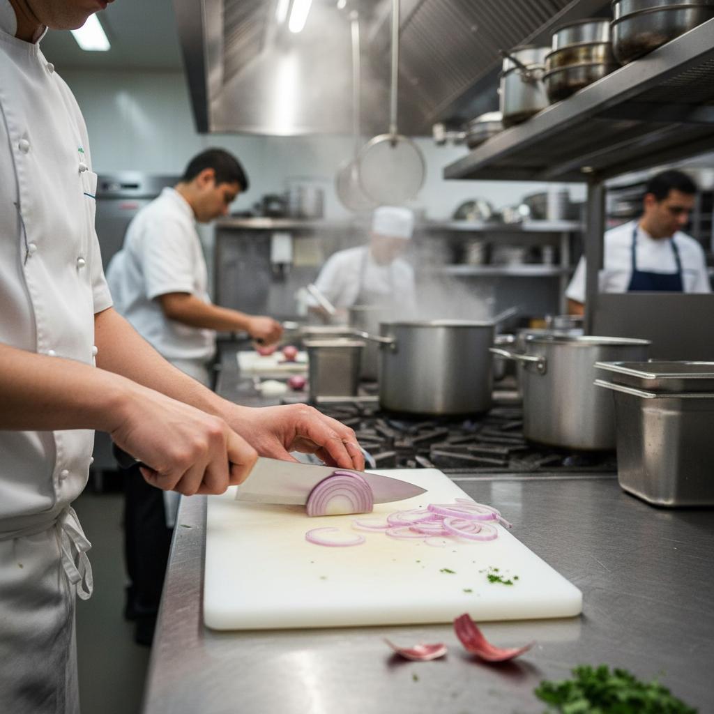 Red Onion Slicing 1