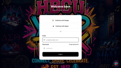 Social Media Platform  template preview