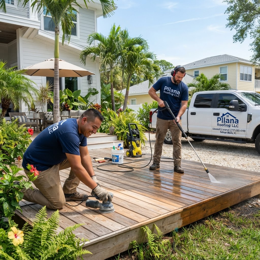 How to maintain a deck in Florida's climate — Belleair Bluffs, FL