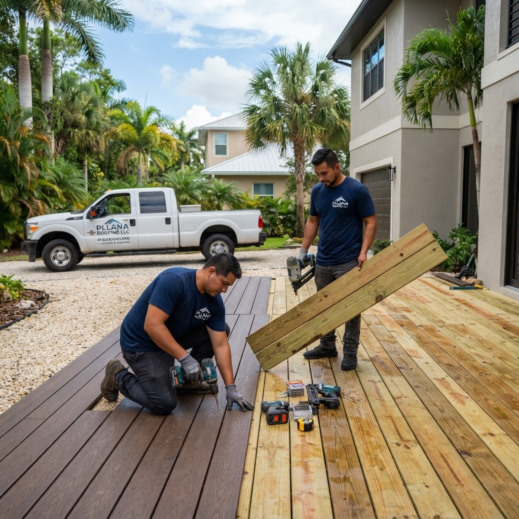 Composite vs wood decks in Florida's heat and humidity — Fort Myers, FL