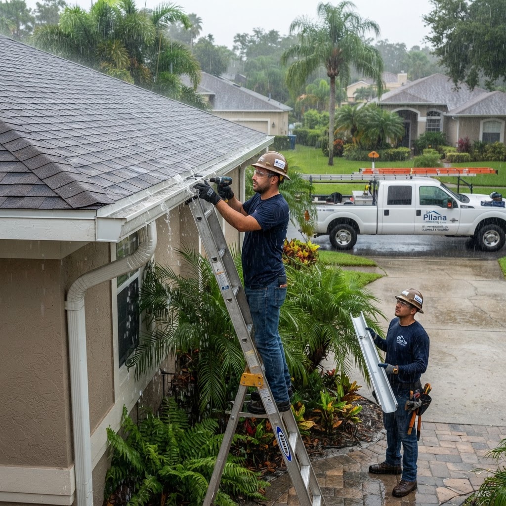 Why gutters are critical in Florida's rainy season — St. Petersburg, FL