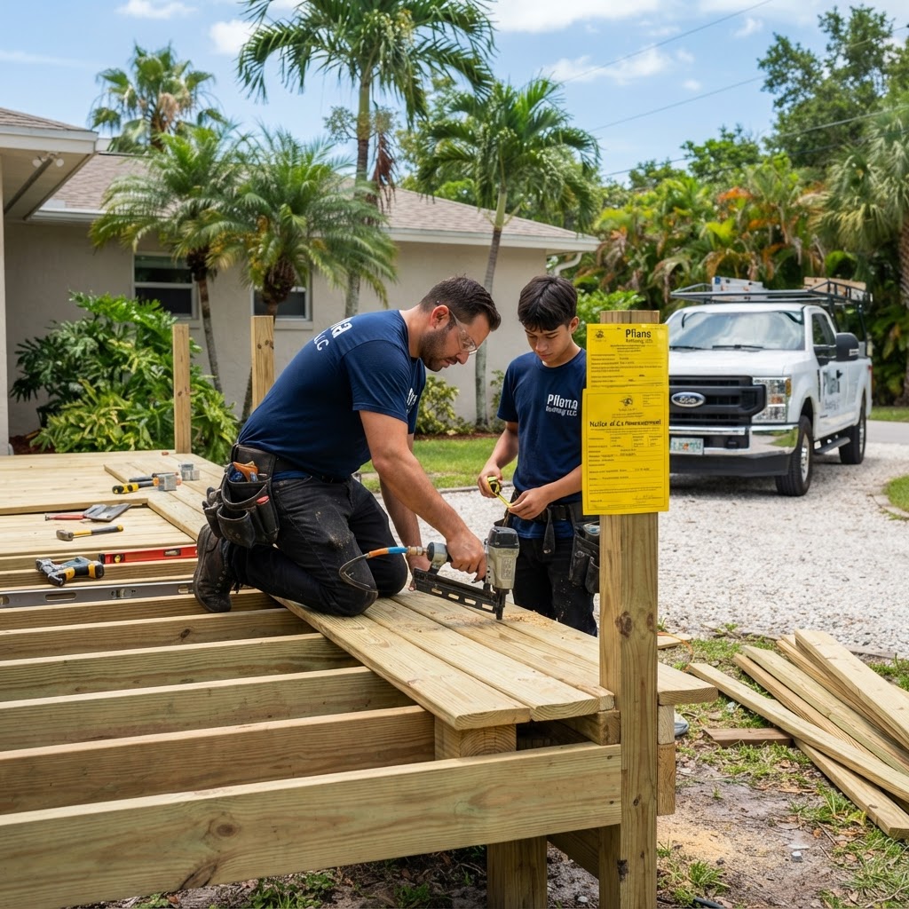 Deck permits and codes in Florida — St. Petersburg, FL