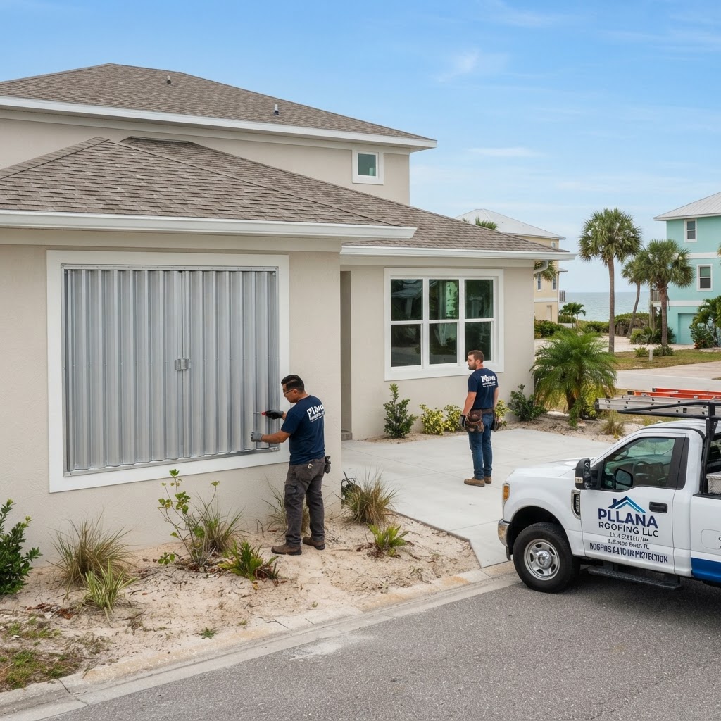 Storm shutters vs impact windows in Florida — Redington Beach, FL