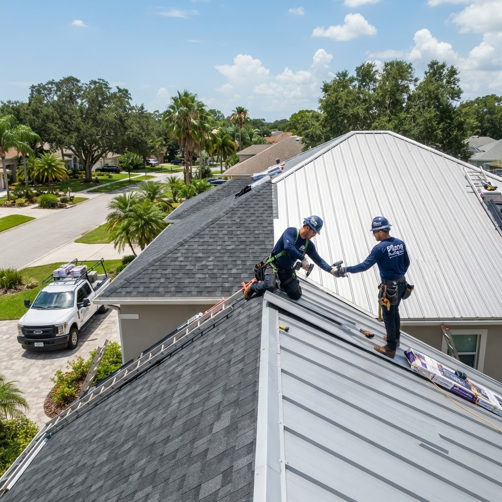 Metal vs asphalt shingles in Florida's climate — Oldsmar, FL