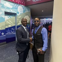 M.J. Evans & Guest — Networking Handshake