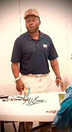 M.J. Evans — Signature Portrait
