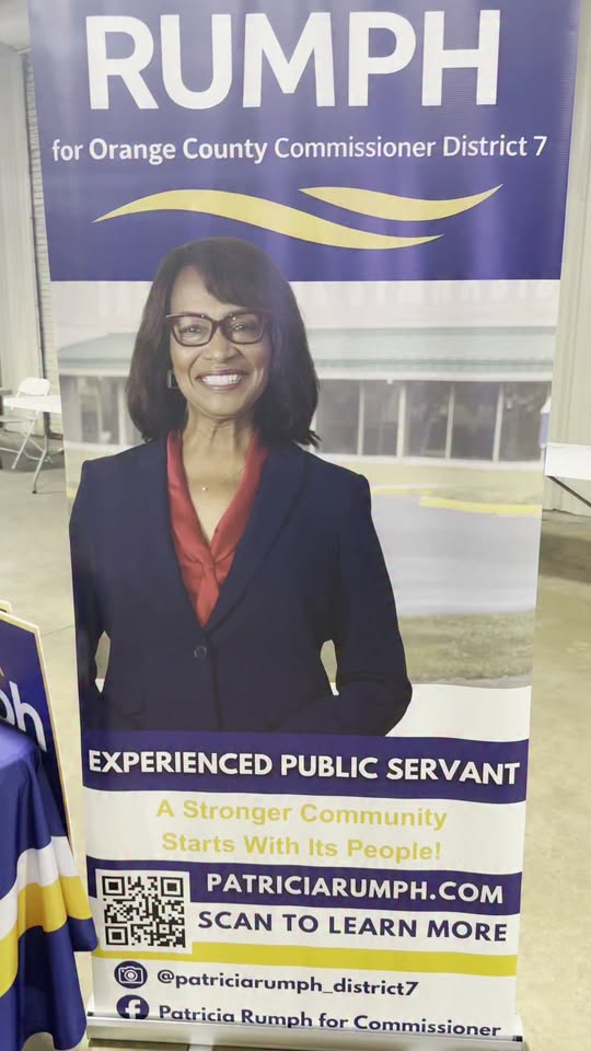 Patricia Rumph — Campaign Banner