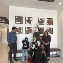 Community Group — Lobby Holiday Photo