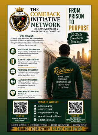 The Comeback Initiative Network — From Prison to Purpose