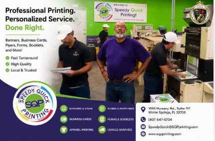 Speedy Quick Printing — Business Spotlight