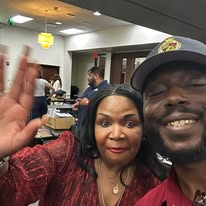 Event Selfie — M.J. Evans