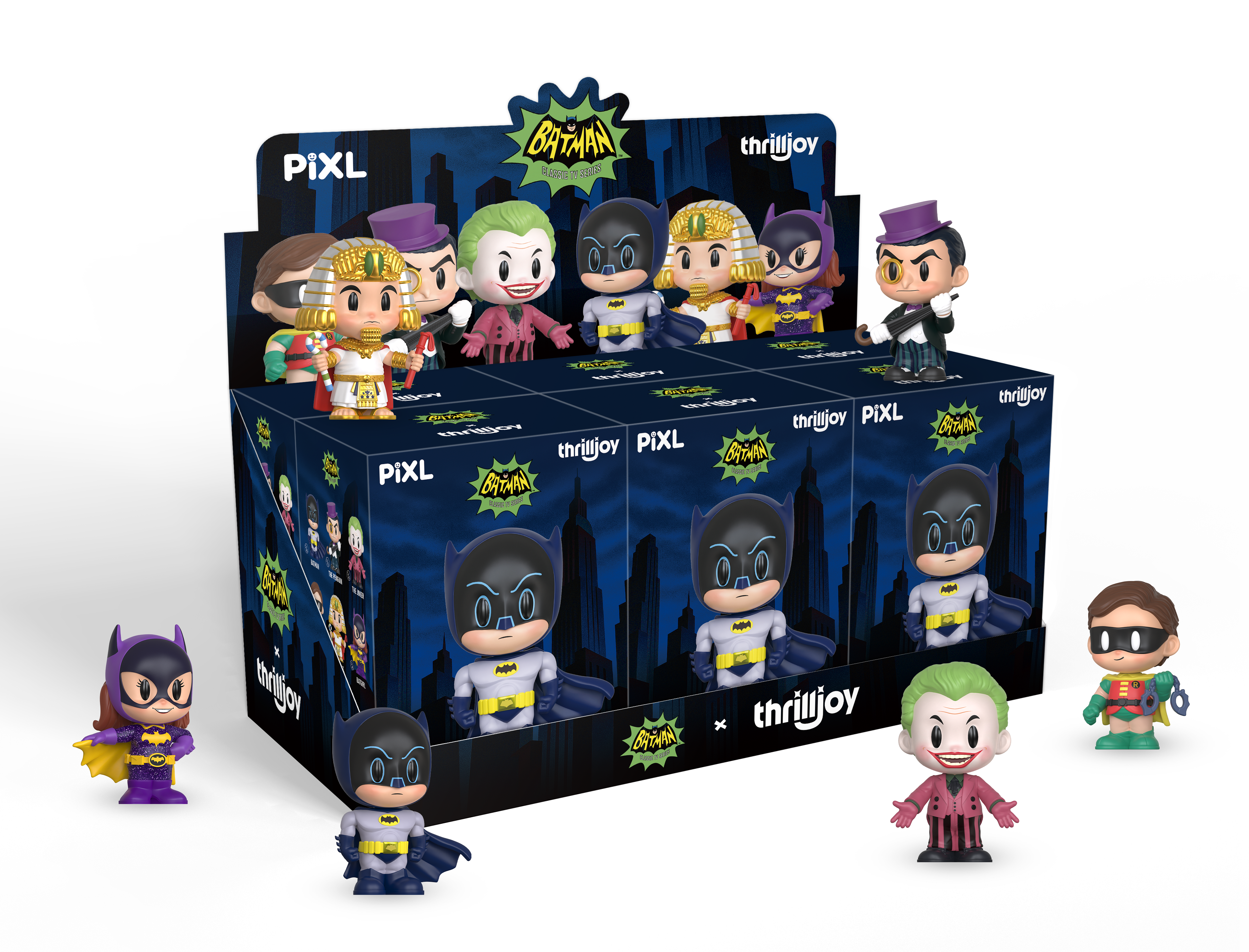 Thrilljoy PIXL Batman Whole Set