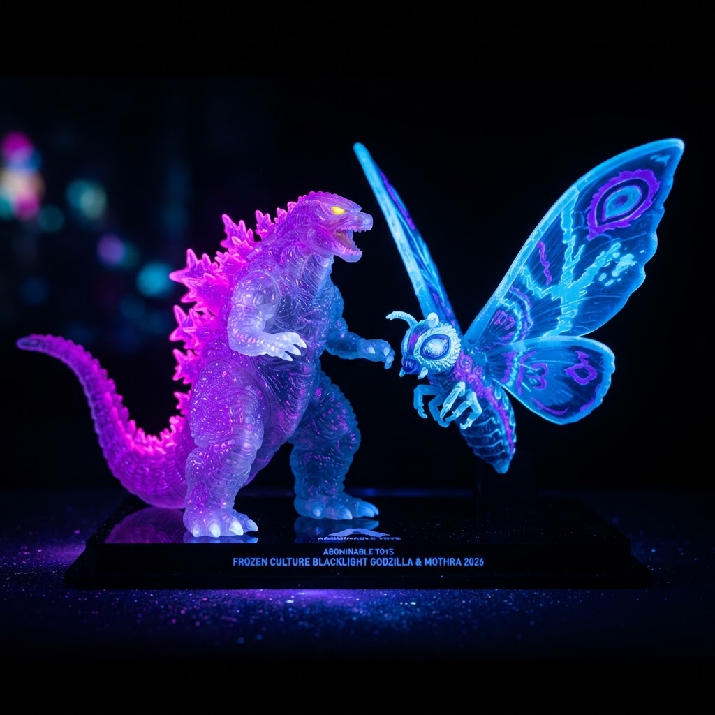 Abominable Toys SDCC 2026: Blacklight Frozen Culture & Exclusive Kaiju Vinyl