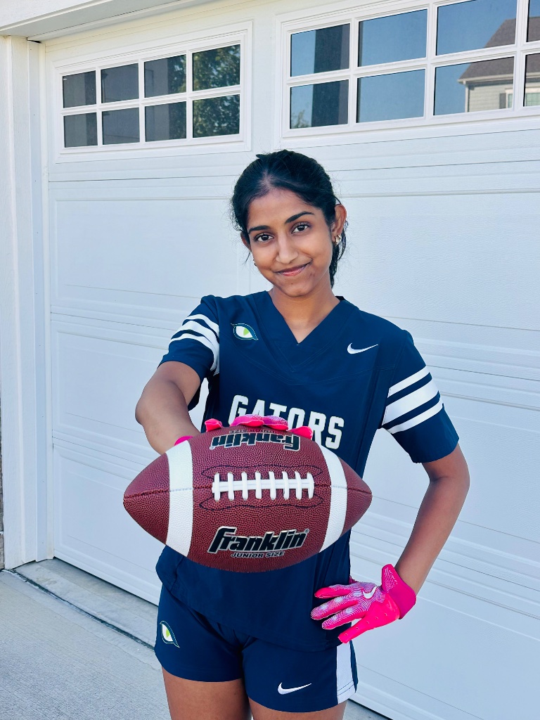 Gators #11 — game day ready with the ball in hand
