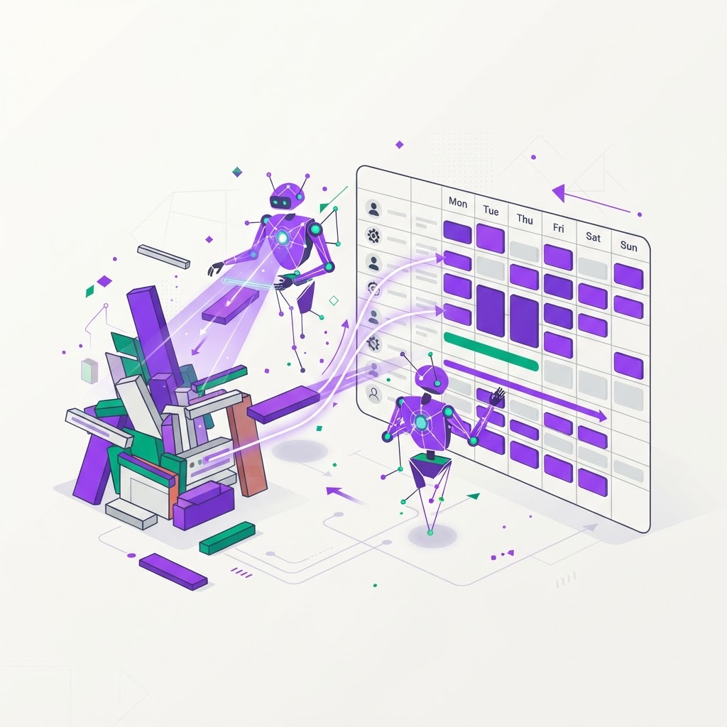 Rostering and scheduling agents: cutting cost while improving coverage