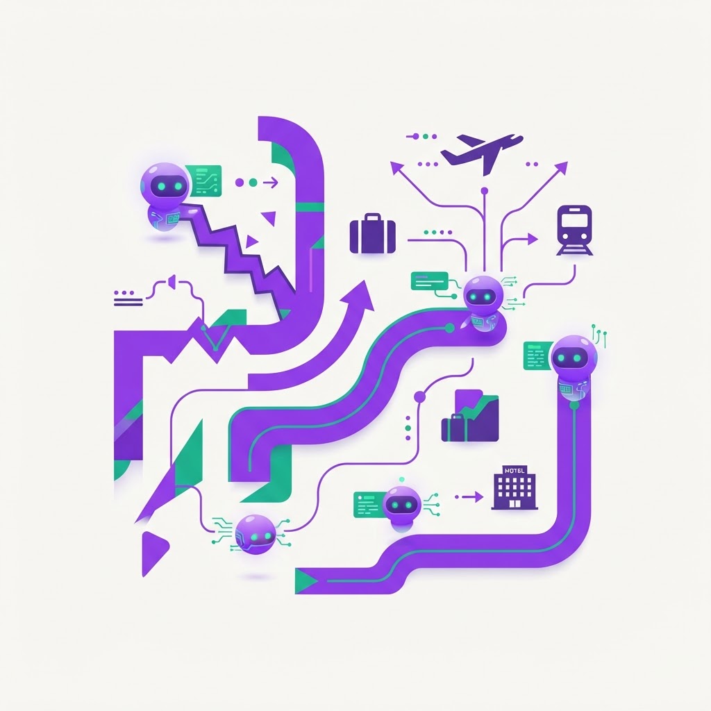 Travel and tourism operators: agents for bookings, changes and guest comms