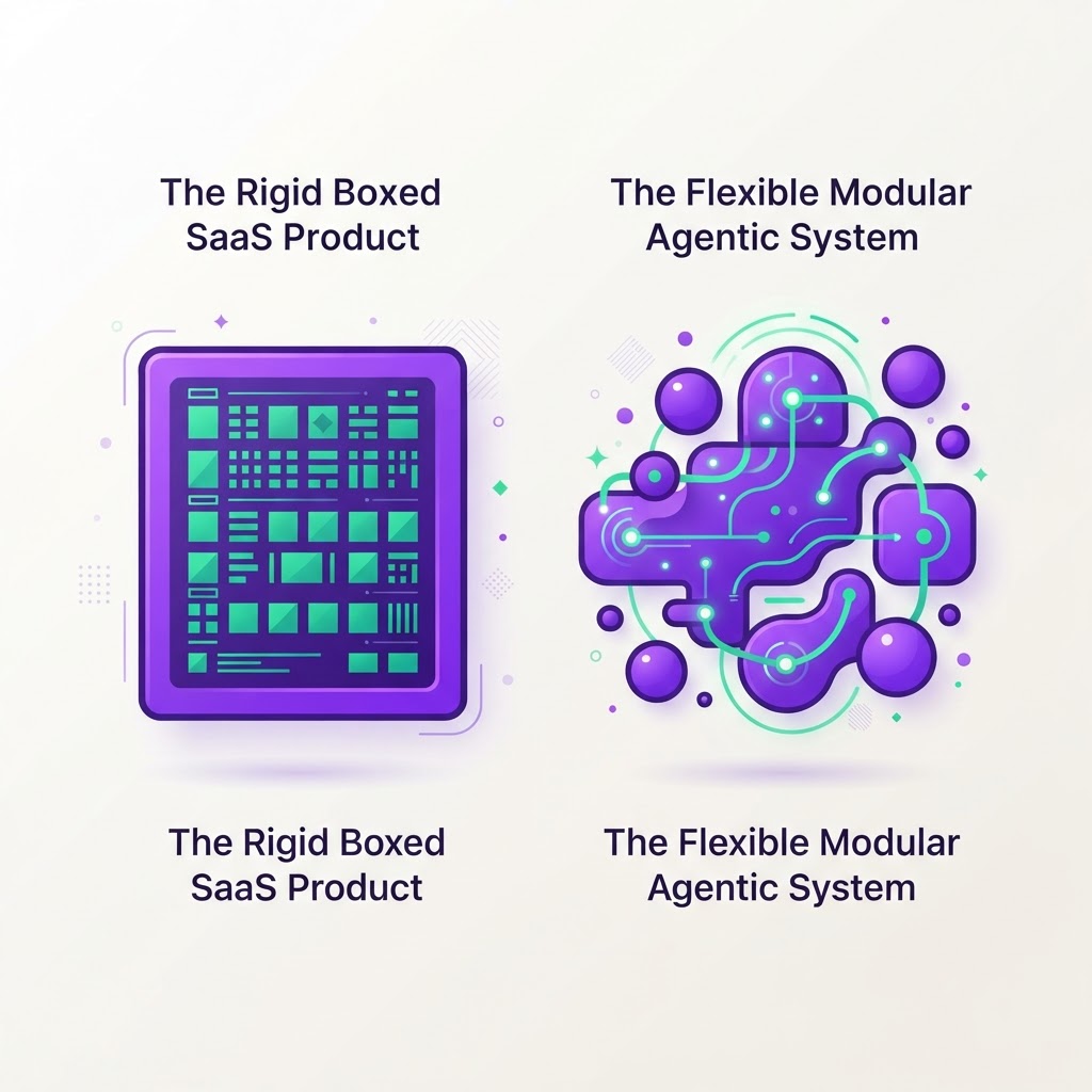Agentic platforms vs SaaS: why owning the workflow beats renting a feature