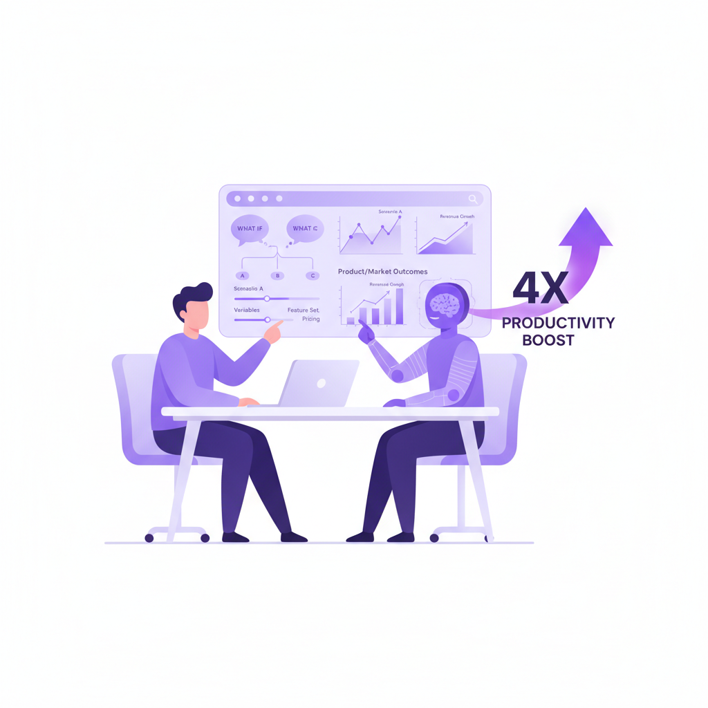 Atlassian is reporting a fourfold increase in productivity from workers using AI as a strategic collaborator compared with those still using it as a basic chatbot.