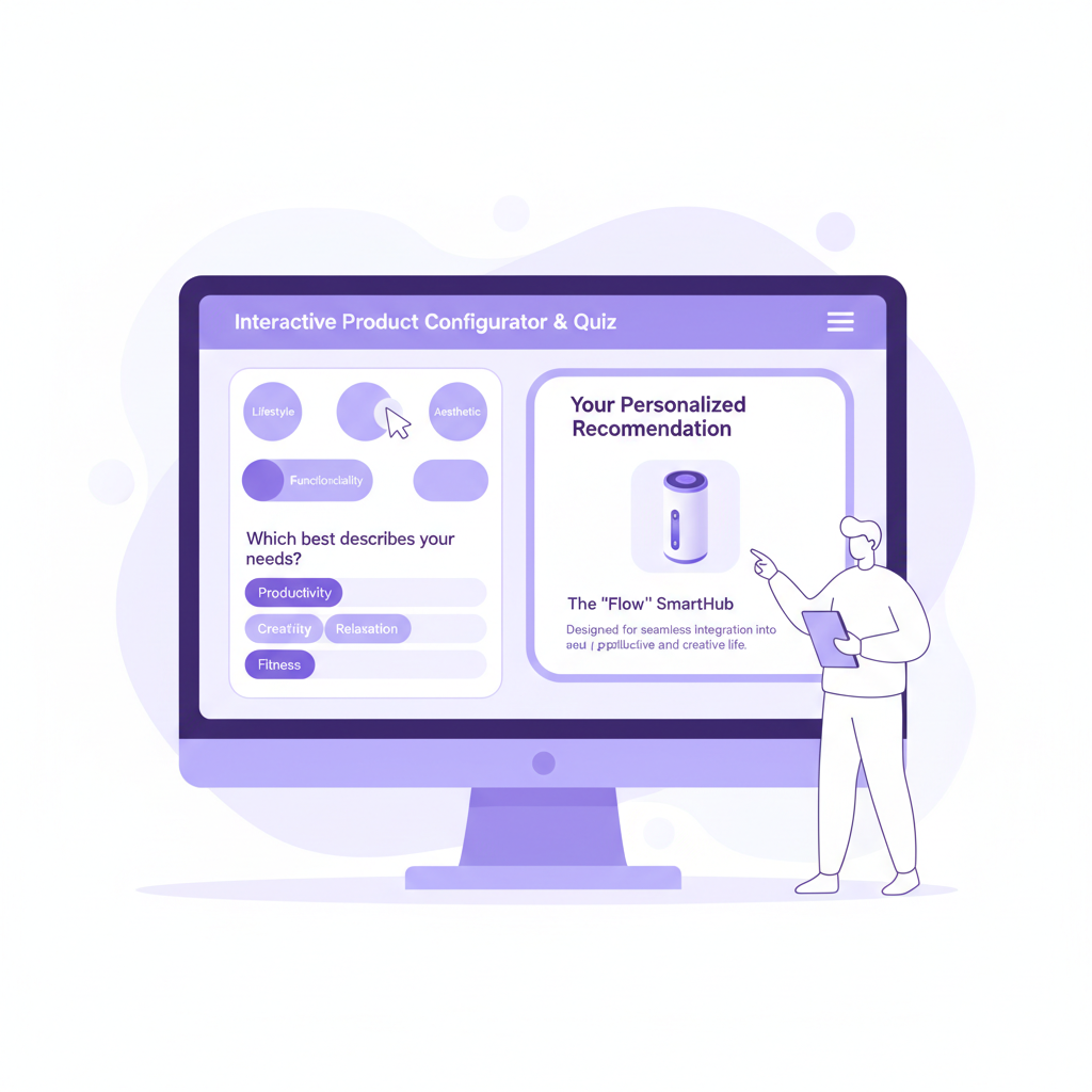 Interactive tools that qualify