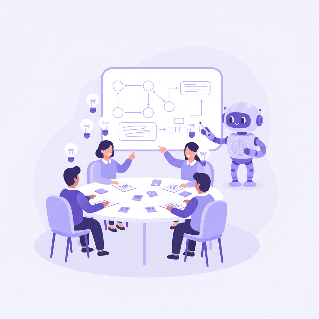 An AI innovation workshop mapping opportunities