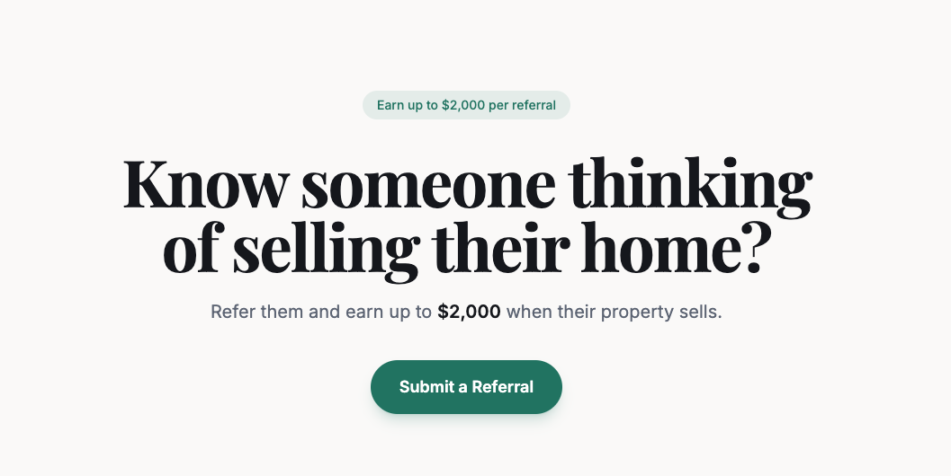 Refer a Friend template preview
