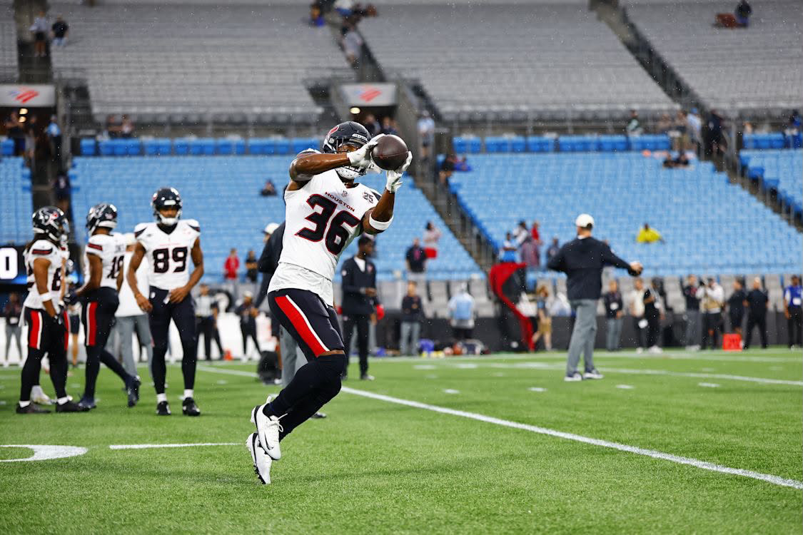 George Odum Texans — WARMUPS