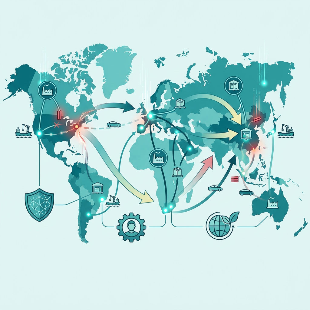 An industry 5.0 value-oriented compromised programming model for supply chain reconfiguration against tariffs